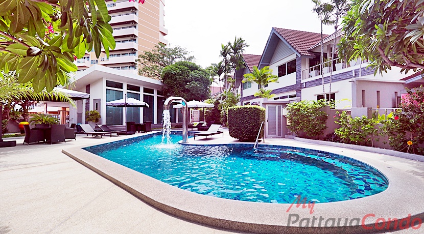 Boutique Garden Pool Villas Jomtien House For Sale - HJCTD01