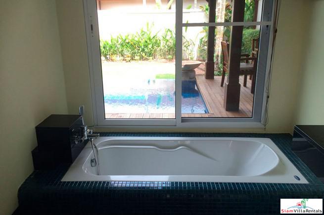 Two Villa Tara | Modern Tropical Four Bedroom Pool Villa for Rent in Layan