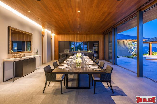 Hotel Managed Luxurious Villa, Layan overlooking the bay of Bangtao, Phuket