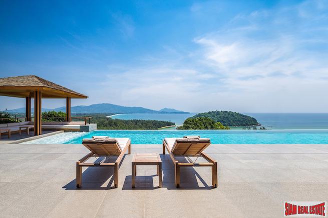 Hotel Managed Luxurious Villa, Layan overlooking the bay of Bangtao, Phuket