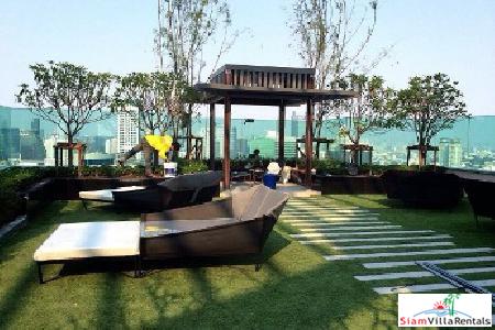 Rhythm Sathorn | River View One Bedroom Condo for Rent near BTS station-16