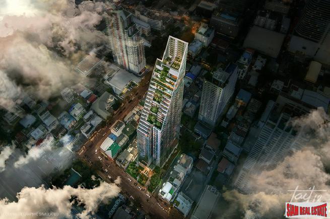 Super Luxury Condo In Construction at Sathorn by Raimon Land PLC and Tokyo Tatemono - 1 Bed Units - 7% Discount!