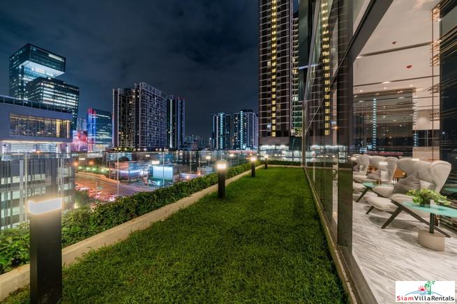Chewathai Residence Asoke | Cozy Modern One Bedroom Duplex for Rent in Phra Ram 9-4