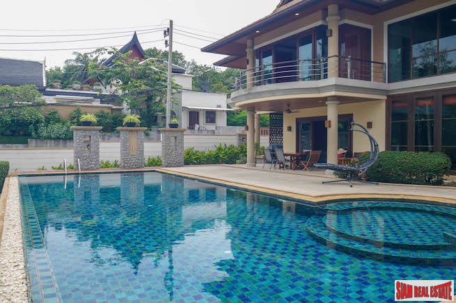 Large and Prestigious Sea View Three Bedroom House for Sale in Rawai-16