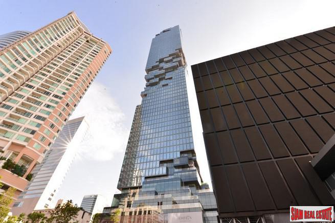 The Ritz-Carlton Residences at MahaNakhon | New Modern Two Bedroom Chong Nonsi Condo with Impressive River and City Views