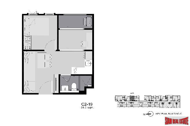 RESALE UNITS at SOLD OUT New Low-Rise Condo at Phra Ram 9 by Leading Thai Developer - Studio Units-28