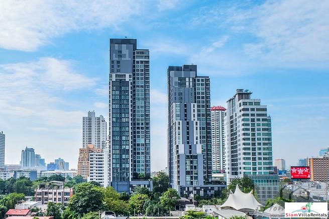 Quattro by Sansiri | Great City Views from this Two Bedroom, Two Bath Condo for Rent in Thong Lo-0
