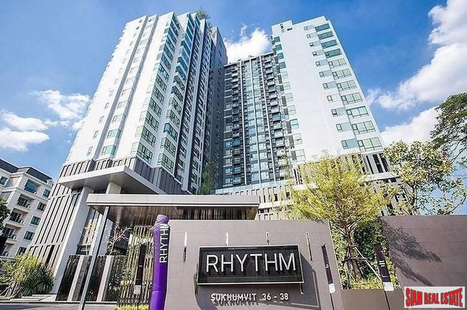 Rhythm Sukhumvit 36 - 38 | Nicely Decorated Cozy Studio Condo Close to BTS Thong Lo