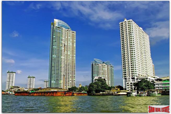 Supalai River Place Condominium | Two Bedroom Corner Unit with Amazing City and Chao Phraya River Views at Krung Thonburi-2