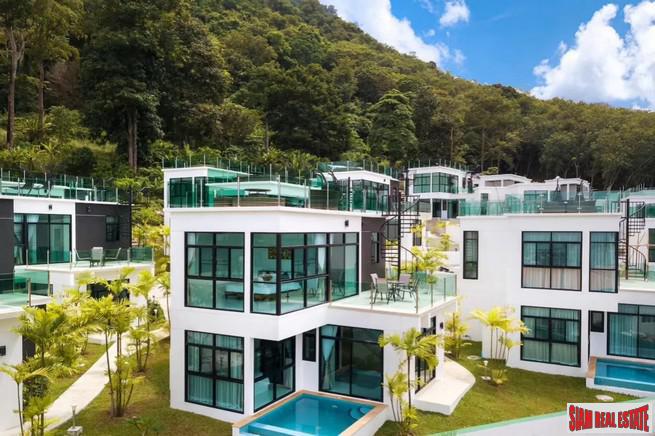 Amazing Sea Views from this New Pool Villa Estate on the Hills of Kamala