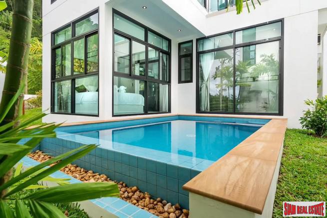 Amazing Sea Views from this New Pool Villa Estate on the Hills of Kamala