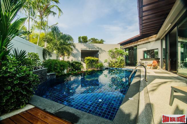 Baan Bua | Quiet and Private Two Bedroom Pool Villa in Nai Harn's Premium Estate