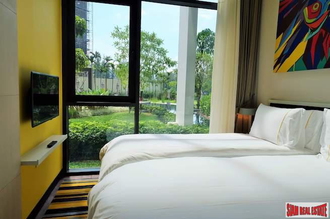 Cassia Residence | Pleasant Garden & Pool Views from this Two Storey One Bedroom Laguna Condo