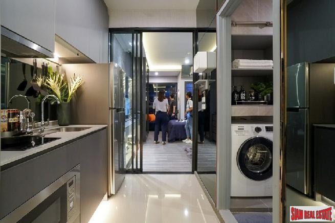 New High-Rise Condo in Construction by Leading Thai and Japanese Developers at Sukhumvit-Rama 4, Phra Khanong - 2 Bed Units-9