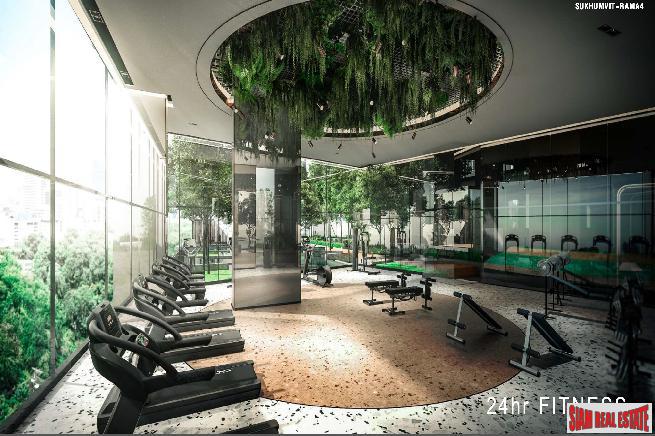New High-Rise Condo in Construction by Leading Thai and Japanese Developers at Sukhumvit-Rama 4, Phra Khanong - 2 Bed Units-28