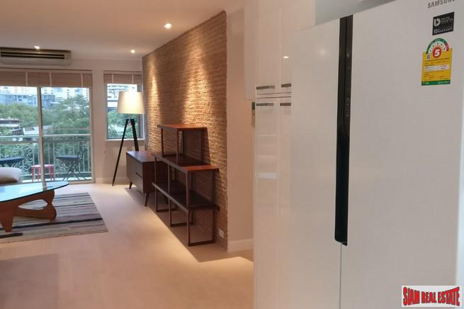 Rain Tree Villa | Recently Renovated Two Bedroom Condo with Two Balconies in Thong Lo-1