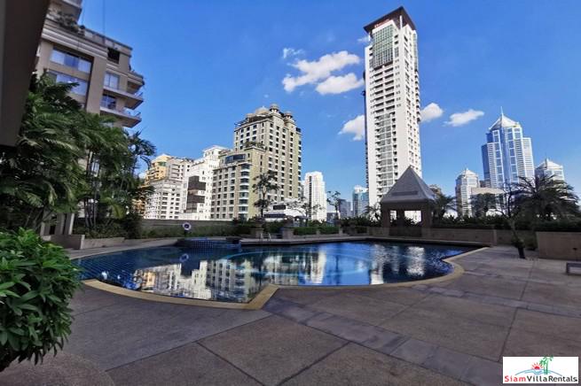 Grand Langsuan | Large Two Bedroom Condo for Rent with City Views and Pet Friendly in Chit Lom-0