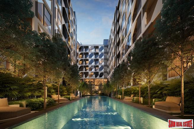 New Low-Rise Condo in Ratchada Area, Close to Offices and Shopping, 350 Metres to MRT Huai Khwang - Large 1 Bed Units