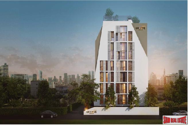 1 Bed Garden Units at New Modern Low-Rise Condo with Unique Unit Types at Ladprao, Chatuchak - 5% Rental Guarantee for 3 Years!-12