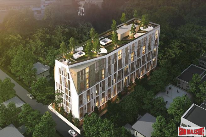 New Modern Low-Rise Condo with Unique Unit Types at Ladprao, Chatuchak - 5% Rental Guarantee for 3 Years! 1 Bed Loft Units-0