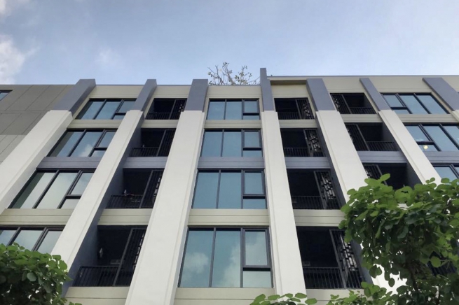 Attitude Bearing | Cozy 2 Bed on 3rd Floor at this Low-Rise Condo at Bearing, Bangkok