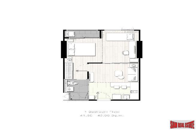 New Luxury High-Rise Newly Completed Next to BTS at Ratchayothin, Chatuchak - 1 Bed Corner and 1 Bed Plus-10