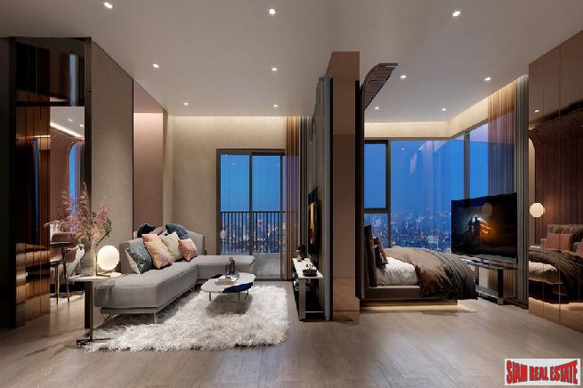 New Luxury High-Rise Condo in Construction at Ekkamai Road, Sukhumvit 63 - 1 Bed Loft Units-10