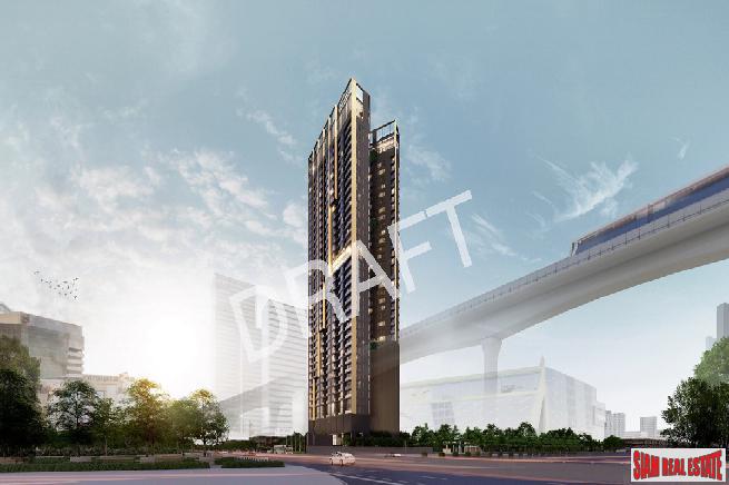 Pre-Launch of Luxury New High-Rise Condo Next to Union Mall and BTS Ha Yaek Ladprao Interchange Station - 1 Bed Units-0