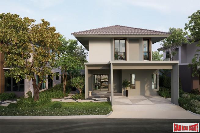 New Secure Estate of Modern Family Homes by Leading Thai Developer close to Suvarnabhumi International Airport - 3 Beds