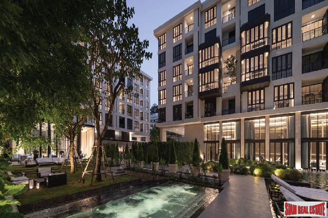 Newly Completed Ultra Luxury Low-Rise Condo at Sukhumvit 61, Ekkamai - 2 Bed Units - Up to 20% Discount and Fully Furnished!-0