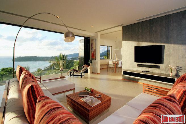 Spectacular Kata Bay Sea Views from this Three Bedroom Penthouse for Sale
