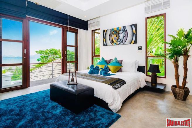 Amazing Four Bedroom Pool Villa with Sea Views Over Phang Nga Bay for Rent in Ao Po