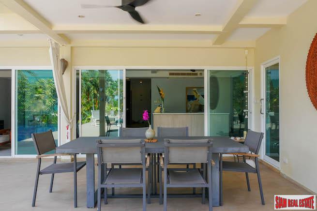 Spacious Single Storey Five Bedroom Pool Villa with Roof Terrace for Sale in Chalong