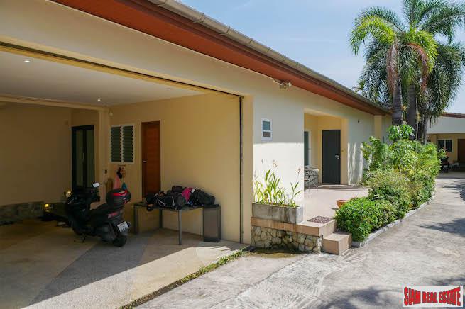 Spacious Single Storey Five Bedroom Pool Villa with Roof Terrace for Sale in Chalong