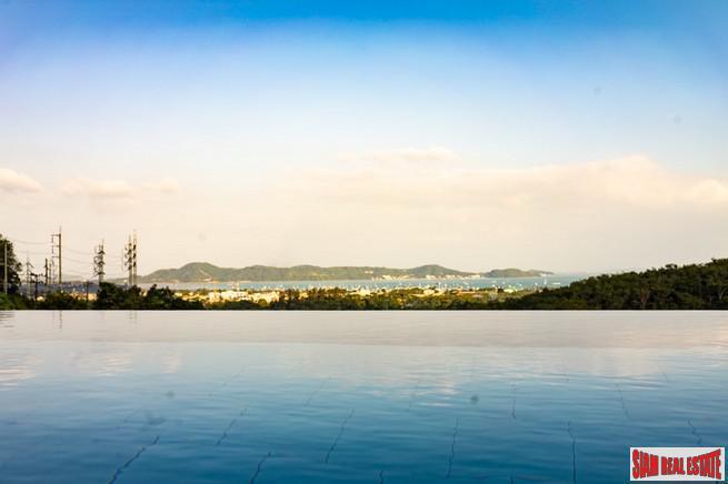 Mom Tri Villas Grand Cru | Exclusive Three Bedroom Kata Pool Villa with Panoramic Views of Chalong Bay for Rent