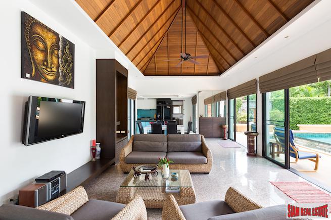 Baan Thai Surin Garden | Stylish Three Bedroom Pool Villa near Surin Beach